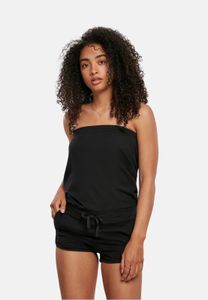 Elegante vestido de mujer Build Your Brand con bolsillos elásticos, algodón de 180 g/m², negro.