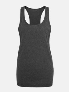 sportliches Build Your Brand Damen T-Shirt 110 g/m² mit Baumwolle Anthrazit