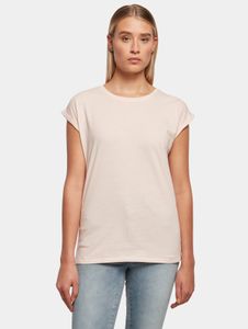 Camiseta cómoda para mujer "Build Your Brand", 140 g/m², algodón, rosa.