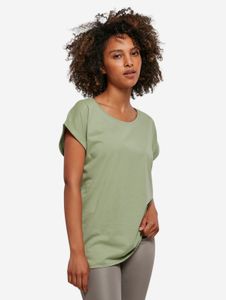 T-shirt sportiva da donna Build Your Brand 140 g/m² in cotone verde