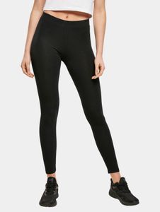 moderne Build Your Brand Damen Hose Stretch 220 g/m² mit Baumwolle Schwarz