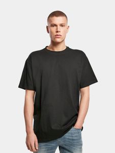 sportliches Build Your Brand Herren T-Shirt Oversize 240 g/m² mit Baumwolle Schwarz