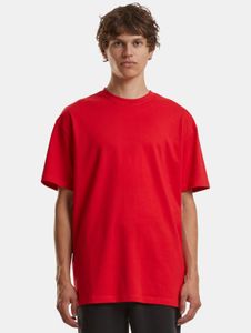lässiges Build Your Brand Herren T-Shirt Oversize 240 g/m² mit Baumwolle Rot