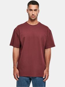 modernes Build Your Brand Herren T-Shirt Oversize 240 g/m² mit Baumwolle Rot