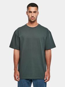 lässiges Build Your Brand Herren T-Shirt Oversize 240 g/m² mit Baumwolle Grün