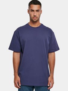 T-shirt homme sport « Build Your Brand », coupe oversize, 240 g/m², coton, bleu