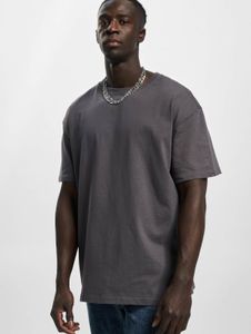 sportliches Build Your Brand Herren T-Shirt Oversize 240 g/m² mit Baumwolle Grau