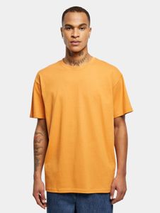 sportliches Build Your Brand Herren T-Shirt Oversize 240 g/m² mit Baumwolle Orange