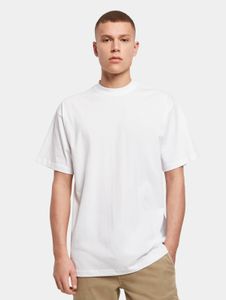 T-shirt homme sport « Build Your Brand », coupe oversize, 190 g/m², coton, blanc
