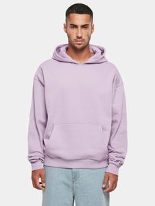 Comfortable Build Your Brand men's hoodie with large hood, 460 g/m² cotton, purple