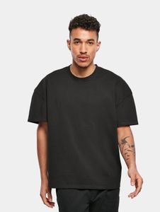 bequemes Build Your Brand Herren T-Shirt Oversize 300 g/m² mit Baumwolle Schwarz