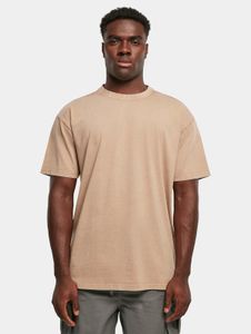 modernes Build Your Brand Herren T-Shirt Oversize 240 g/m² mit Baumwolle Beige