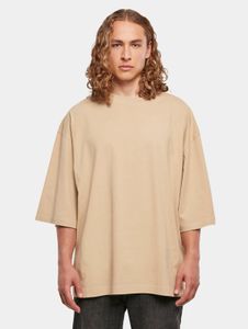 modernes Build Your Brand Herren T-Shirt Oversize 220 g/m² mit Baumwolle Beige