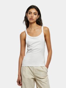bequemes Build Your Brand Damen T-Shirt Stretch Slim Fit 180 g/m² mit Baumwolle Weiß
