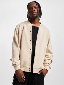 lässige Build Your Brand Herren Jacke Taschen 460 g/m² mit Baumwolle Beige