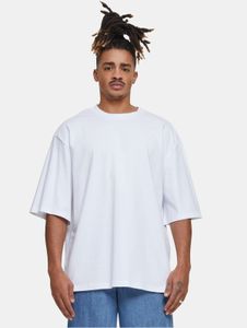 modernes Build Your Brand Herren T-Shirt Oversize 240 g/m² mit Baumwolle Weiß