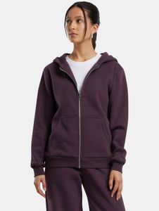 Sweat à capuche zippé pour femme Modern Build Your Brand, 330 g/m² coton, violet