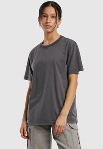 sportliches Build Your Brand Damen T-Shirt 180 g/m² mit Baumwolle Grau