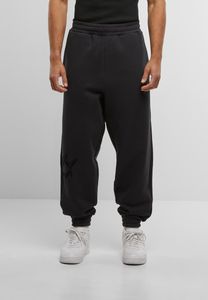 Casual Carlo Colucci men's trousers with cotton, black