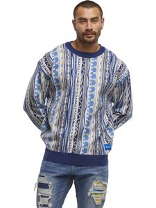 Sudadera informal para hombre de Carlo Colucci, color azul.
