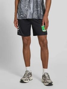 bequeme Carlo Colucci Herren Shorts Schwarz