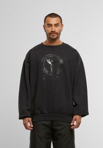 lässiges Carlo Colucci Herren Sweatshirt mit Baumwolle Schwarz