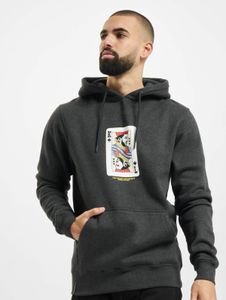 bequemer Cayler & Sons Herren Hoodie große Kapuze Kordelzug 320 g/m² mit Baumwolle Schwarz