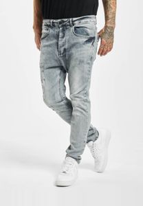 moderne vsct Herren Jeans Skinny Fit mit Baumwolle Grau