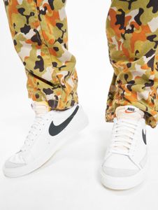 Baskets décontractées NIKE pour homme, blanches et noires
