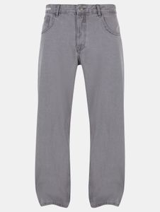 bequeme Dada Supreme Herren Jeans Reißverschluss Taschen mit Baumwolle Grau