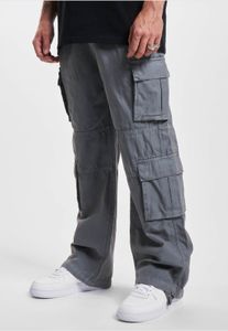 stylische DEF Herren Jeans Taschen mit Baumwolle Grau