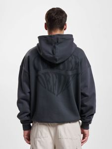 bequemer DEF Herren Hoodie Kordelzug Kapuze 460 g/m² mit Baumwolle Anthrazit
