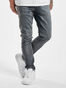 stylische DEF Herren Jeans Slim Fit Stretch Taschen mit Baumwolle Blau