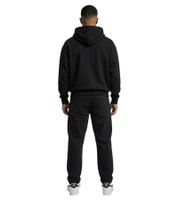 Jeans modernos DEF para hombre con cremallera, corte holgado, de algodón DFJS193-00709-0014, negros