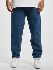 bequeme DEF Herren Jeans mit Baumwolle Blau