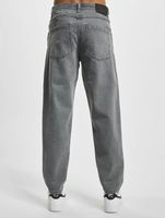 bequeme DEF Herren Jeans aus reiner Baumwolle Alltags-Hose Grau