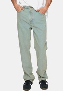 bequeme DEF Herren Jeans Straight Fit Taschen gesteppt mit Baumwolle Blau