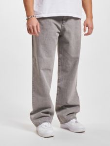 moderne DEF Herren Jeans Reißverschluss Taschen mit Baumwolle Grau