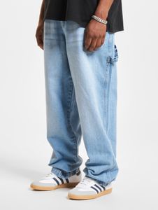 stylische DEF Herren Jeans mit Baumwolle Hell-Blau