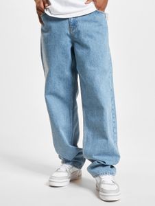 Pantalones vaqueros casuales DEF para hombre con bolsillos con cremallera - Azul claro