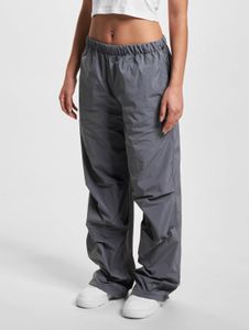 lässige DEF Damen Jeans Kordelzug Taschen Grau