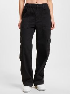 Jeans casual da donna DEF in cotone, neri