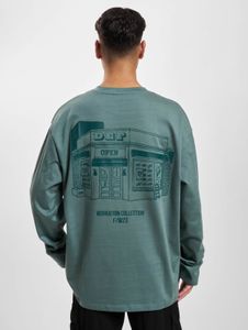 modernes DEF Herren Sweatshirt mit Baumwolle Grün