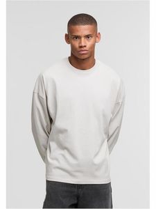 weiches DEF Herren Sweatshirt Oversize mit Baumwolle Weiß