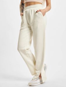 vielseitige DEF Damen Hose mit Baumwolle Ecru-Weiß