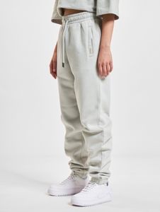 moderne DEF Damen Hose mit Baumwolle Grau