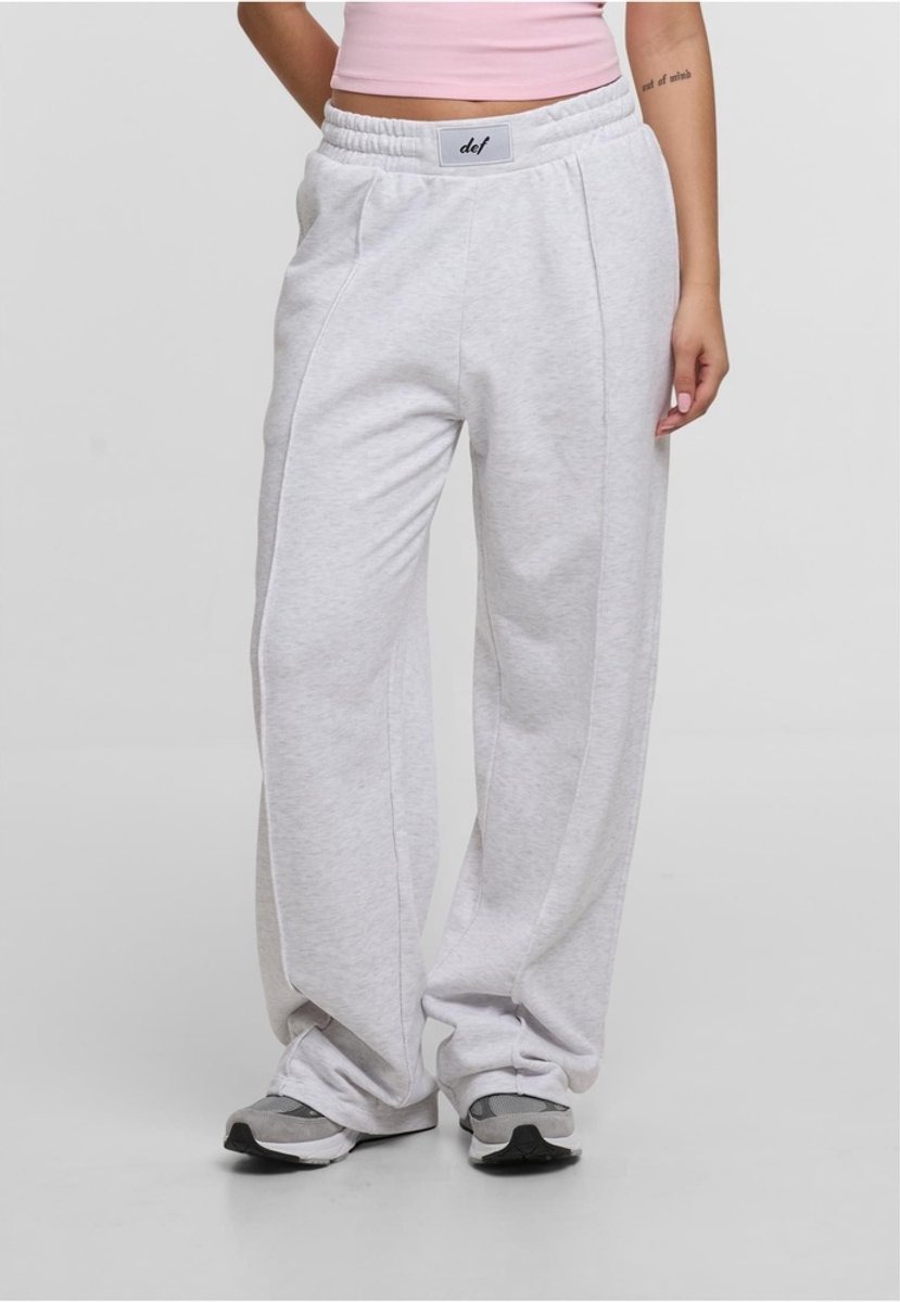 DEF Damen Hose mit Baumwolle und Taschen Grau