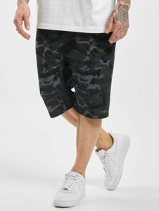 sommerliche DEF Herren Shorts Taschen Oversize 340 g/m² Camouflage
