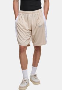 leichte DEF Herren Shorts Kordelzug Taschen Beige