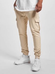 lässige DEF Herren Jeans Kordelzug Taschen 300 g/m² mit Baumwolle Beige